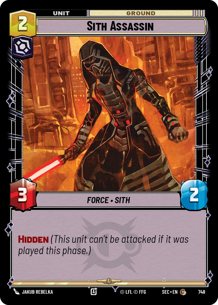 Sith Assassin (748) (Foil) (748) [Secrets of Power] - The Mythic Store | 24h Order Processing
