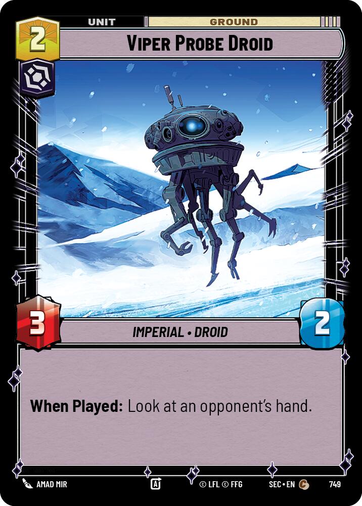 Viper Probe Droid (749) (Foil) (749) [Secrets of Power] - The Mythic Store | 24h Order Processing