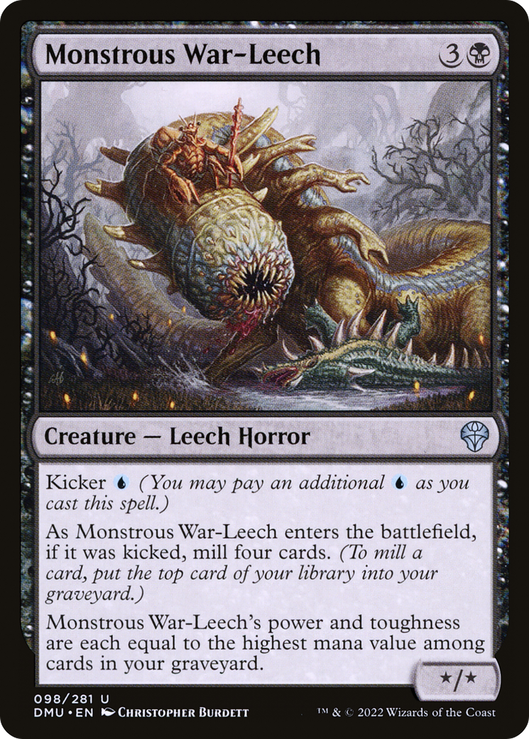 Monstrous War-Leech [Dominaria United] - The Mythic Store | 24h Order Processing