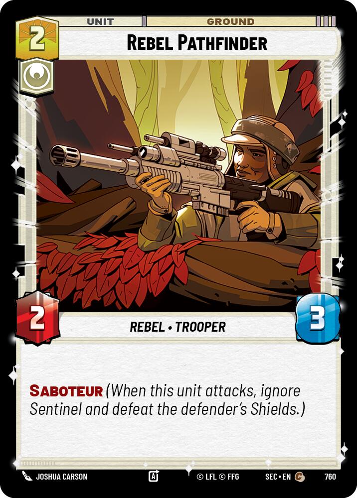 Rebel Pathfinder (760) (Foil) (760) [Secrets of Power] - The Mythic Store | 24h Order Processing