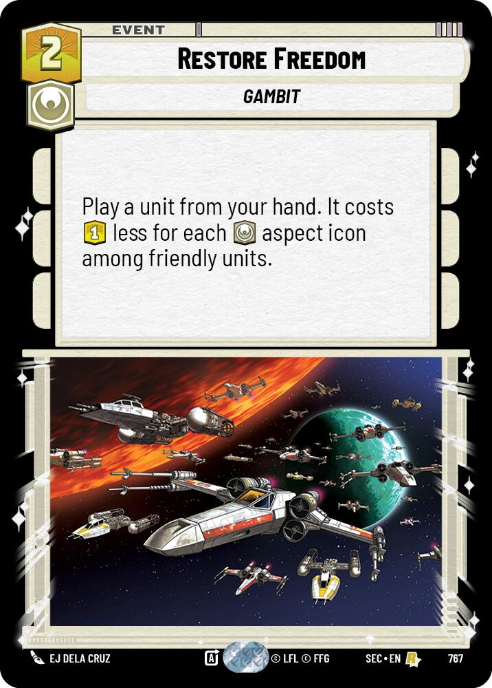 Restore Freedom (767) (Foil) (767) [Secrets of Power] - The Mythic Store | 24h Order Processing