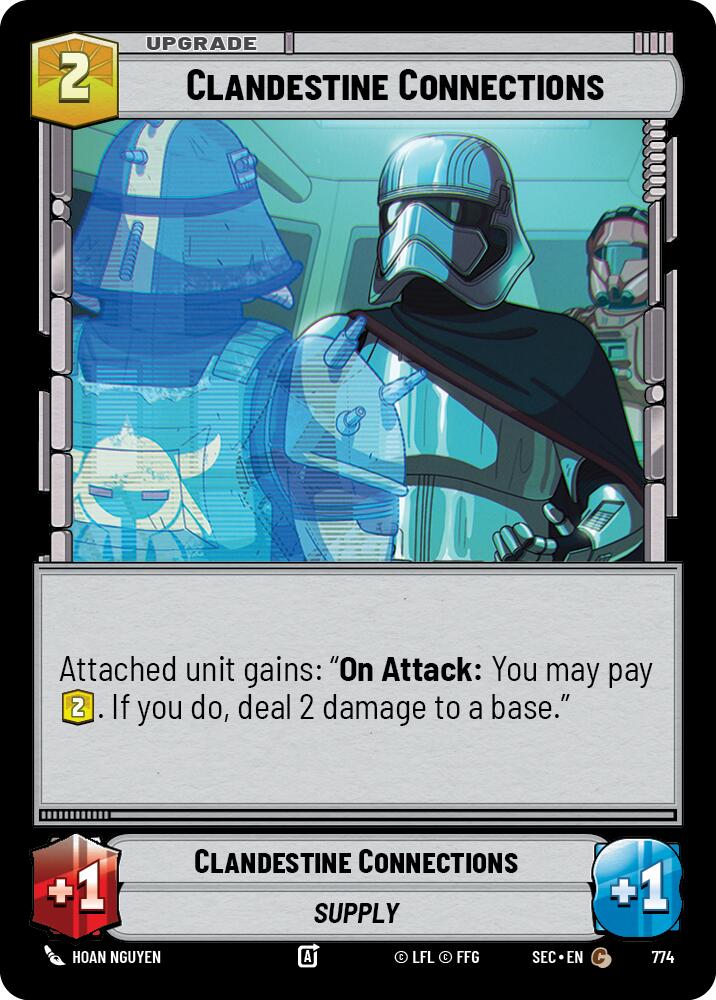 Clandestine Connections (774) (Foil) (774) [Secrets of Power] - The Mythic Store | 24h Order Processing
