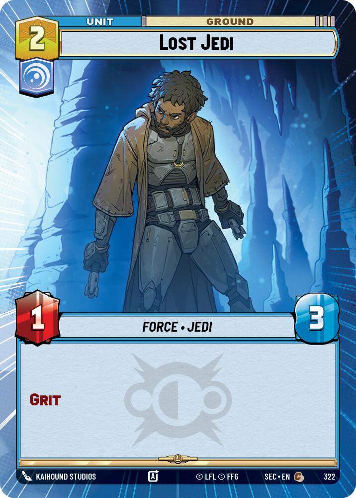 Lost Jedi (322) (Hyperspace) (322) [Secrets of Power] - The Mythic Store | 24h Order Processing
