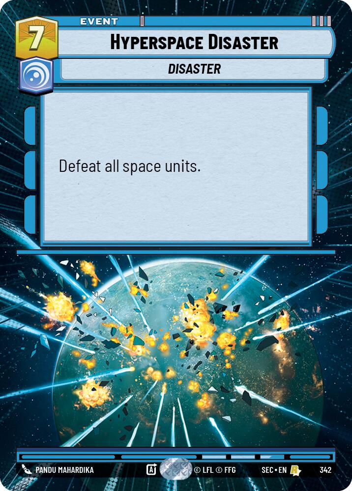 Hyperspace Disaster (342) (Hyperspace) (342) [Secrets of Power] - The Mythic Store | 24h Order Processing
