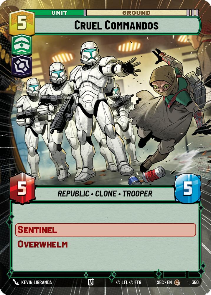 Cruel Commandos (350) (Hyperspace) (350) [Secrets of Power] - The Mythic Store | 24h Order Processing