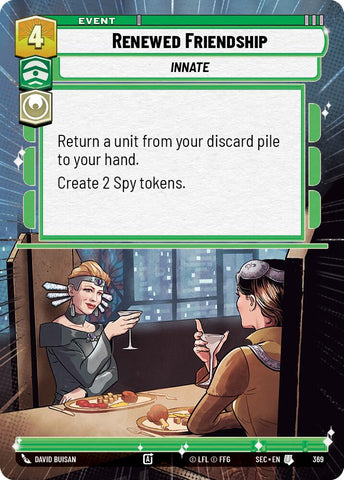 Renewed Friendship (369) (Hyperspace) (369) [Secrets of Power] - The Mythic Store | 24h Order Processing