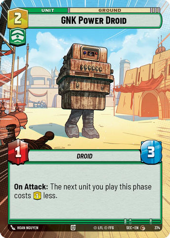 GNK Power Droid (374) (Hyperspace) (374) [Secrets of Power] - The Mythic Store | 24h Order Processing