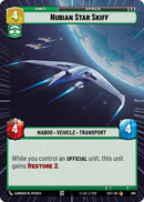 Nubian Star Skiff (380) (Hyperspace) (380) [Secrets of Power] - The Mythic Store | 24h Order Processing