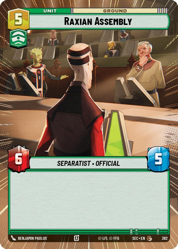 Raxian Assembly (382) (Hyperspace) (382) [Secrets of Power] - The Mythic Store | 24h Order Processing