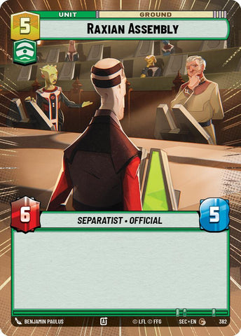 Raxian Assembly (382) (Hyperspace) (382) [Secrets of Power] - The Mythic Store | 24h Order Processing