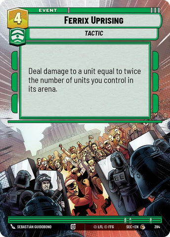 Ferrix Uprising (394) (Hyperspace) (394) [Secrets of Power] - The Mythic Store | 24h Order Processing