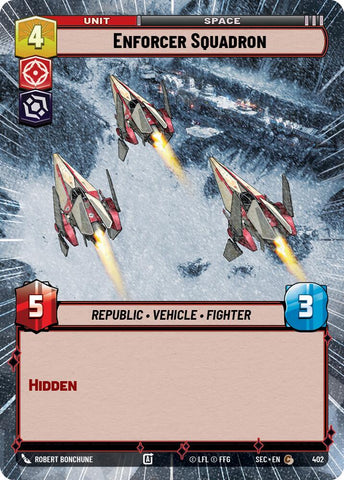 Enforcer Squadron (402) (Hyperspace) (402) [Secrets of Power] - The Mythic Store | 24h Order Processing