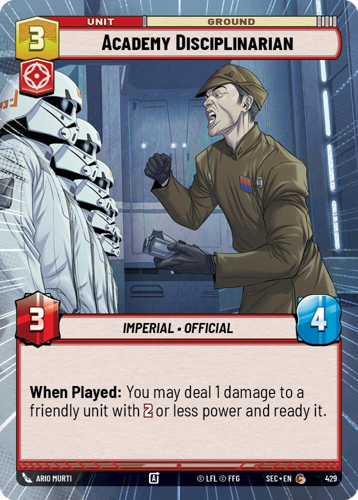 Academy Disciplinarian (429) (Hyperspace) (429) [Secrets of Power] - The Mythic Store | 24h Order Processing