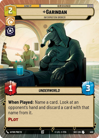 Garindan - Information Broker (Hyperspace) (450) (450) [Secrets of Power] - The Mythic Store | 24h Order Processing