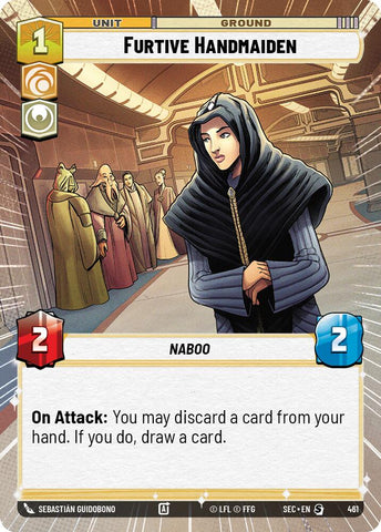 Furtive Handmaiden (461) (Hyperspace) (461) [Secrets of Power] - The Mythic Store | 24h Order Processing