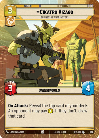 Cikatro Vizago - Business is What Matters (Hyperspace) (482) (482) [Secrets of Power] - The Mythic Store | 24h Order Processing