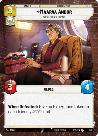 Maarva Andor - We've Been Sleeping (Hyperspace) (516) (516) [Secrets of Power] - The Mythic Store | 24h Order Processing