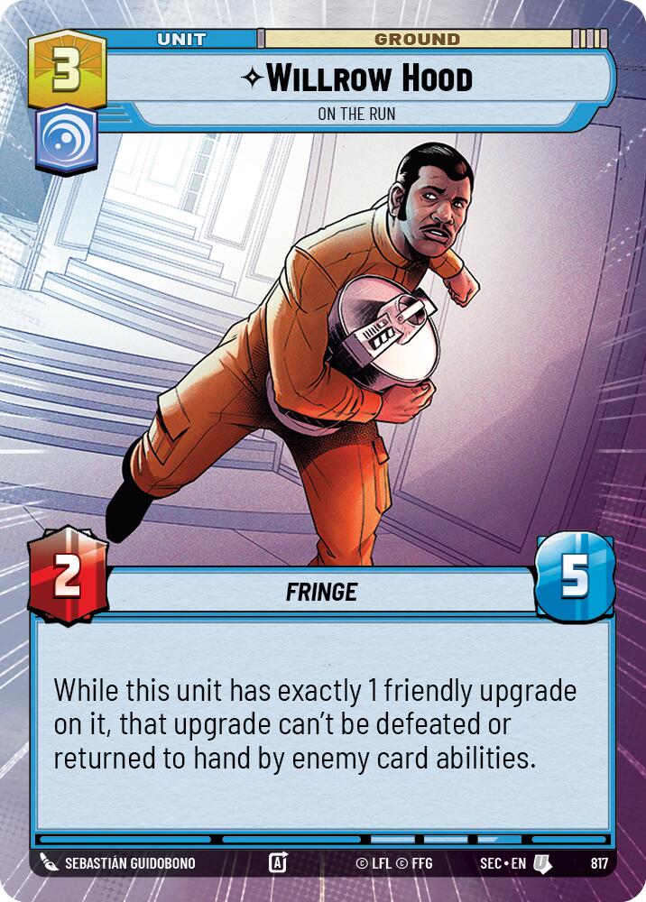 Willrow Hood - On the Run (Hyperspace Foil) (817) (817) [Secrets of Power] - The Mythic Store | 24h Order Processing