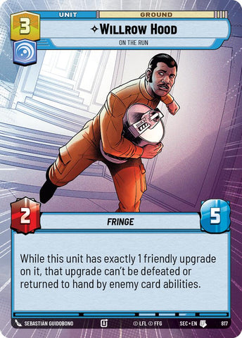 Willrow Hood - On the Run (Hyperspace Foil) (817) (817) [Secrets of Power] - The Mythic Store | 24h Order Processing