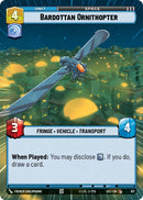 Bardottan Ornithopter (818) (Hyperspace Foil) (818) [Secrets of Power] - The Mythic Store | 24h Order Processing