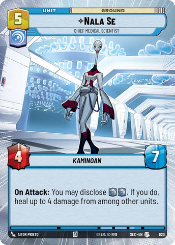 Nala Se - Chief Medical Scientist (Hyperspace Foil) (821) (821) [Secrets of Power] - The Mythic Store | 24h Order Processing