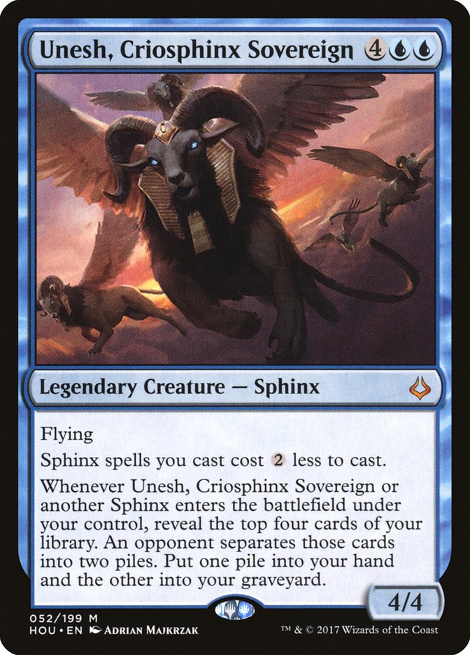 Unesh, Criosphinx Sovereign [Hour of Devastation] - The Mythic Store | 24h Order Processing