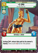 C-3PO - Anything I Might Do? (Hyperspace Foil) (849) (849) [Secrets of Power] - The Mythic Store | 24h Order Processing