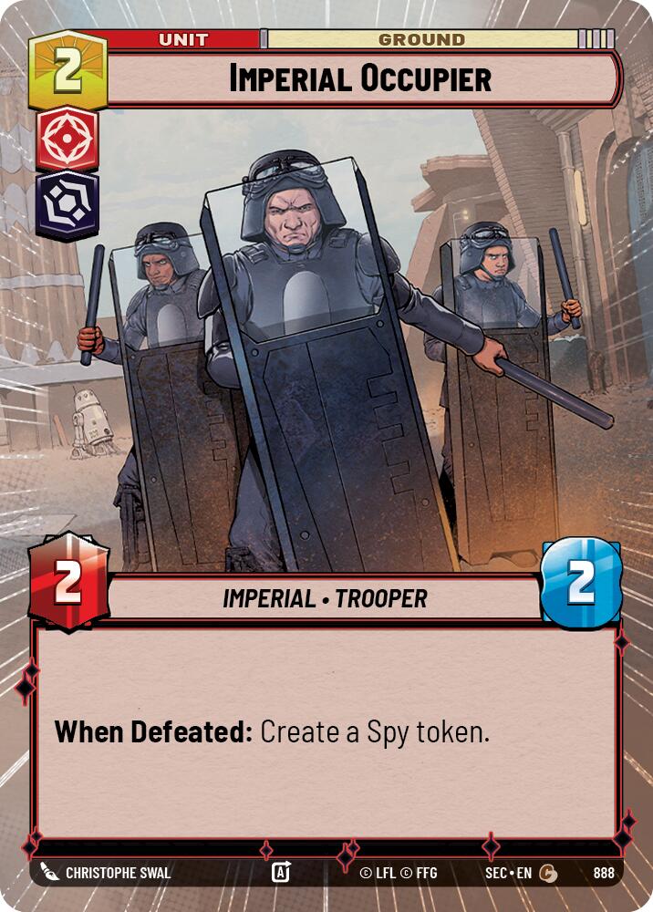 Imperial Occupier (888) (Hyperspace Foil) (888) [Secrets of Power] - The Mythic Store | 24h Order Processing