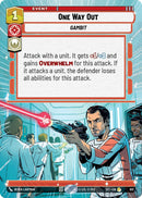 One Way Out (913) (Hyperspace Foil) (913) [Secrets of Power] - The Mythic Store | 24h Order Processing