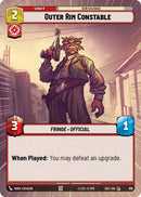 Outer Rim Constable (919) (Hyperspace Foil) (919) [Secrets of Power] - The Mythic Store | 24h Order Processing