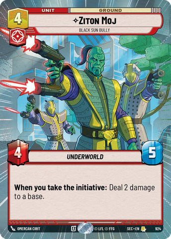 Ziton Moj - Black Sun Bully (Hyperspace Foil) (924) (924) [Secrets of Power] - The Mythic Store | 24h Order Processing