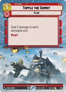 Topple the Summit (939) (Hyperspace Foil) (939) [Secrets of Power] - The Mythic Store | 24h Order Processing