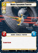Bravo Squadron Fighter (955) (Hyperspace Foil) (955) [Secrets of Power] - The Mythic Store | 24h Order Processing