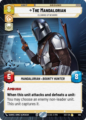The Mandalorian - Cleaning up Nevarro (Hyperspace Foil) (965) (965) [Secrets of Power] - The Mythic Store | 24h Order Processing