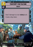Contempt for Culture (1002) (Hyperspace Foil) (1002) [Secrets of Power] - The Mythic Store | 24h Order Processing