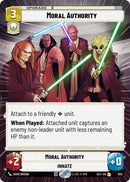 Moral Authority (1012) (Hyperspace Foil) (1012) [Secrets of Power] - The Mythic Store | 24h Order Processing