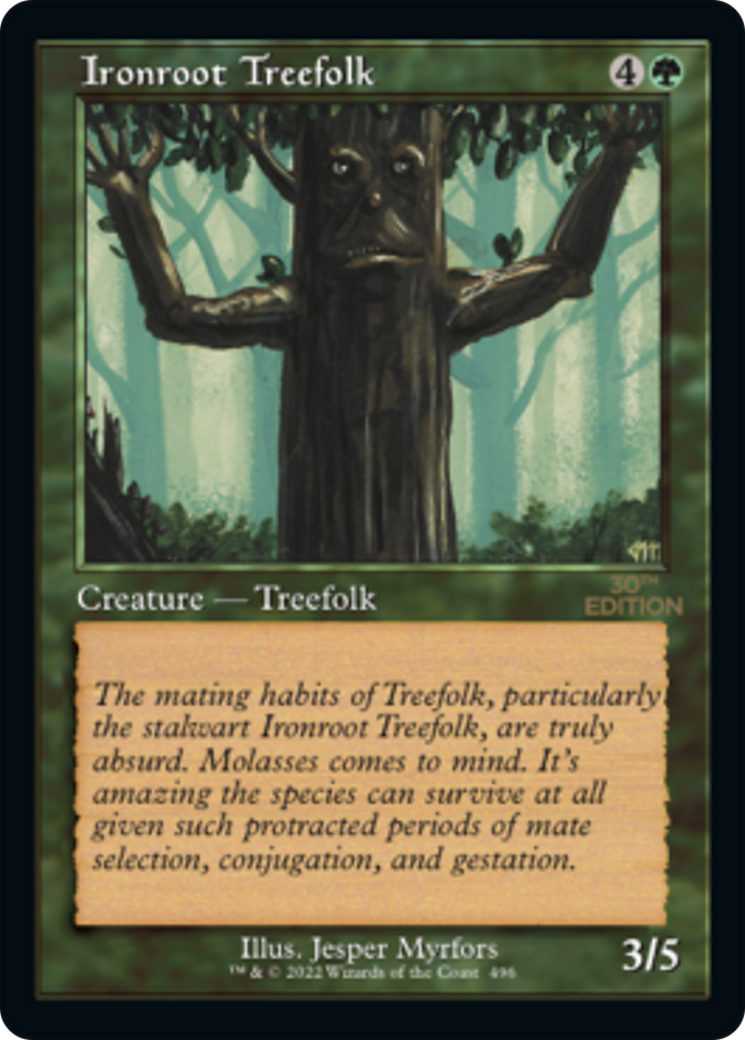 Ironroot Treefolk (Retro) [30th Anniversary Edition] - The Mythic Store | 24h Order Processing