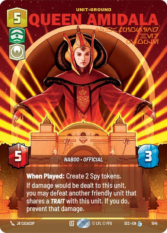 Queen Amidala - Championing Her People (Prestige) (1041) (1041) [Secrets of Power] - The Mythic Store | 24h Order Processing
