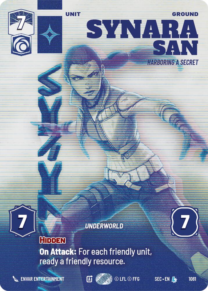 Synara San - Harboring a Secret (Prestige) (1081) (1081) [Secrets of Power] - The Mythic Store | 24h Order Processing