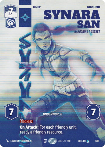 Synara San - Harboring a Secret (Prestige) (1081) (1081) [Secrets of Power] - The Mythic Store | 24h Order Processing