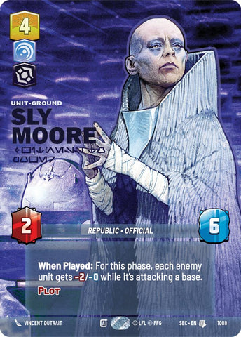 Sly Moore - Witness to Power (Prestige Foil) (1088) (1088) [Secrets of Power] - The Mythic Store | 24h Order Processing