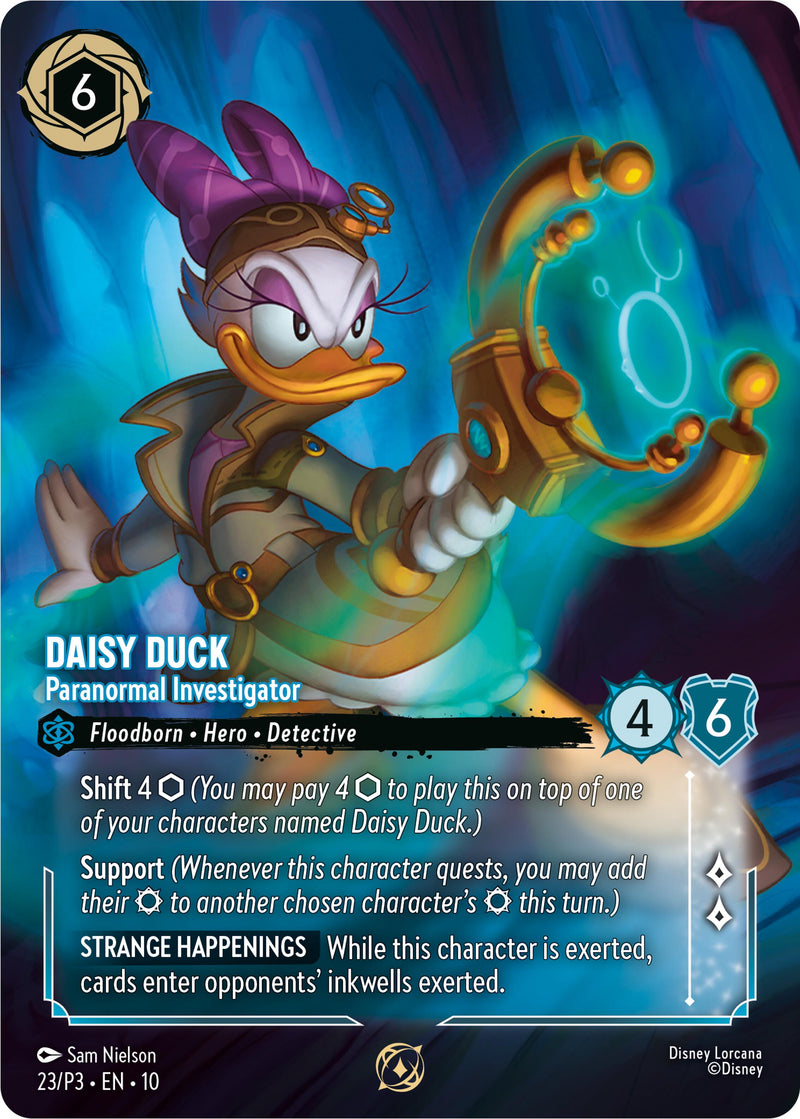 Daisy Duck - Paranormal Investigator (Store Championship Participant) (23) [Promo Cards] - The Mythic Store | 24h Order Processing