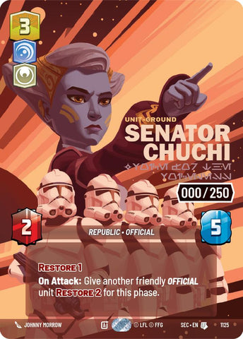 Senator Chuchi - Voice for the Voiceless (Serialized) (1125) (1125) [Secrets of Power] - The Mythic Store | 24h Order Processing