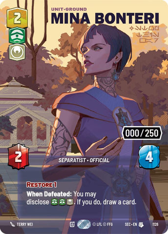 Mina Bonteri - Stop This War (Serialized) (1126) (1126) [Secrets of Power] - The Mythic Store | 24h Order Processing