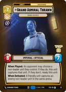 Grand Admiral Thrawn - Grand Schemer (Top 8) (33) (33) [Organized Play Promos] - The Mythic Store | 24h Order Processing