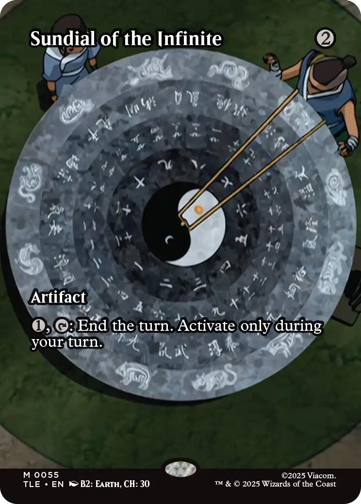 Sundial of the Infinite (Borderless) [Avatar: The Last Airbender: Eternal-Legal] - The Mythic Store | 24h Order Processing