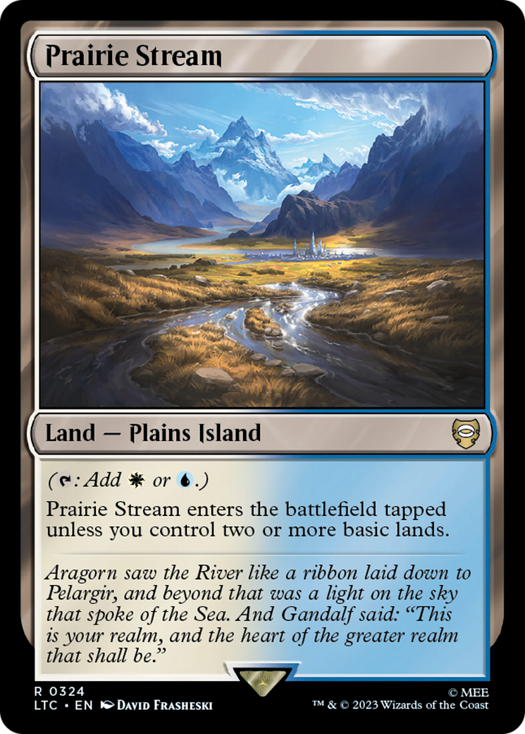 Prairie Stream [The Lord of the Rings: Tales of Middle-Earth Commander] - The Mythic Store | 24h Order Processing
