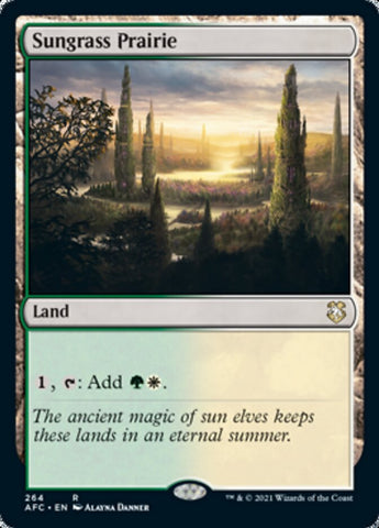 Sungrass Prairie [Dungeons & Dragons: Adventures in the Forgotten Realms Commander] - The Mythic Store | 24h Order Processing