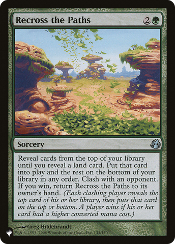 Recross the Paths [The List] - The Mythic Store | 24h Order Processing