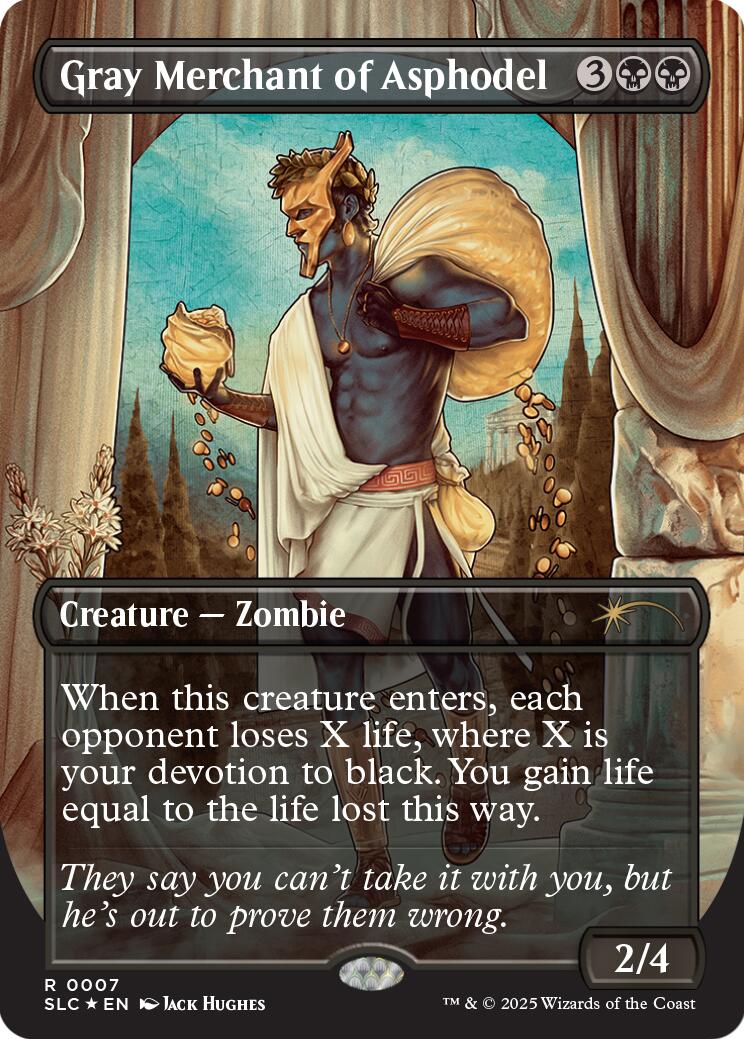 Gray Merchant of Asphodel (Halo Foil) [Secret Lair Countdown Kit] - The Mythic Store | 24h Order Processing